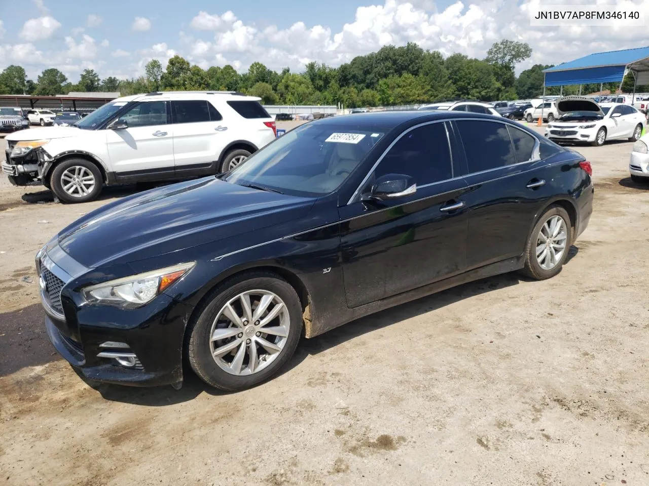 2015 Infiniti Q50 Base VIN: JN1BV7AP8FM346140 Lot: 65977854