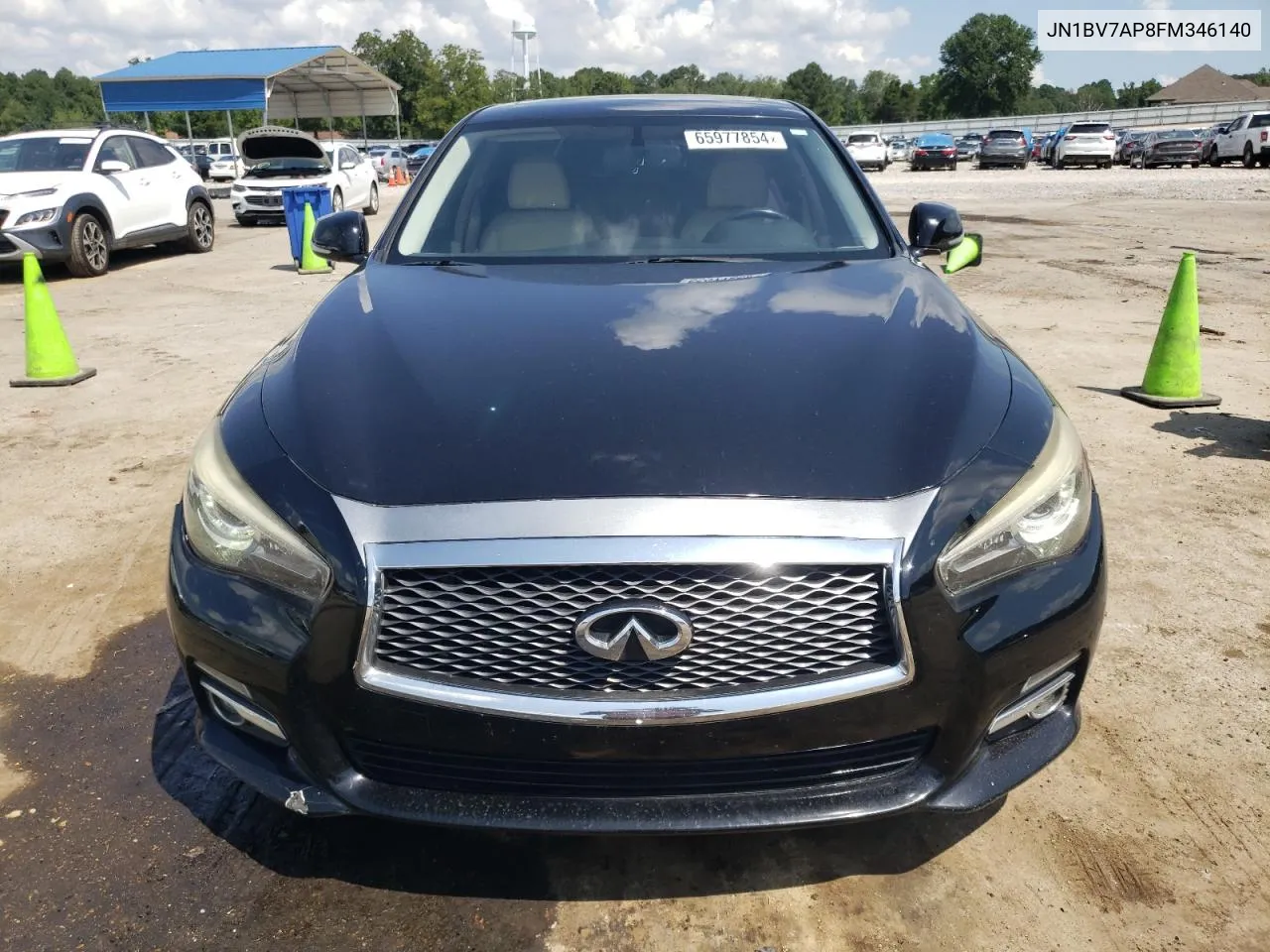 2015 Infiniti Q50 Base VIN: JN1BV7AP8FM346140 Lot: 65977854