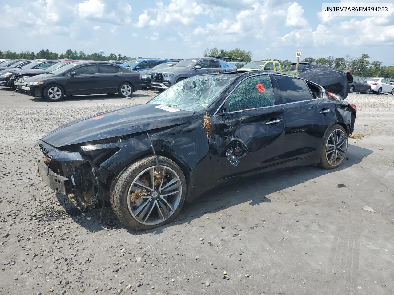 2015 Infiniti Q50 Base VIN: JN1BV7AR6FM394253 Lot: 66123174