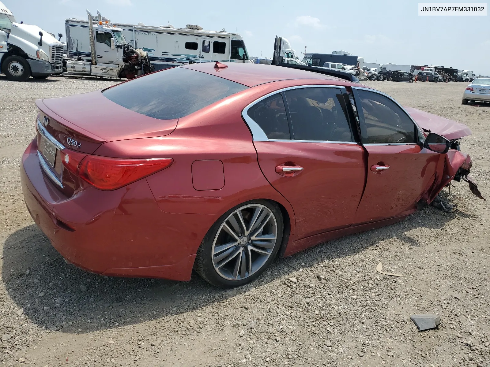 2015 Infiniti Q50 Base VIN: JN1BV7AP7FM331032 Lot: 66322374