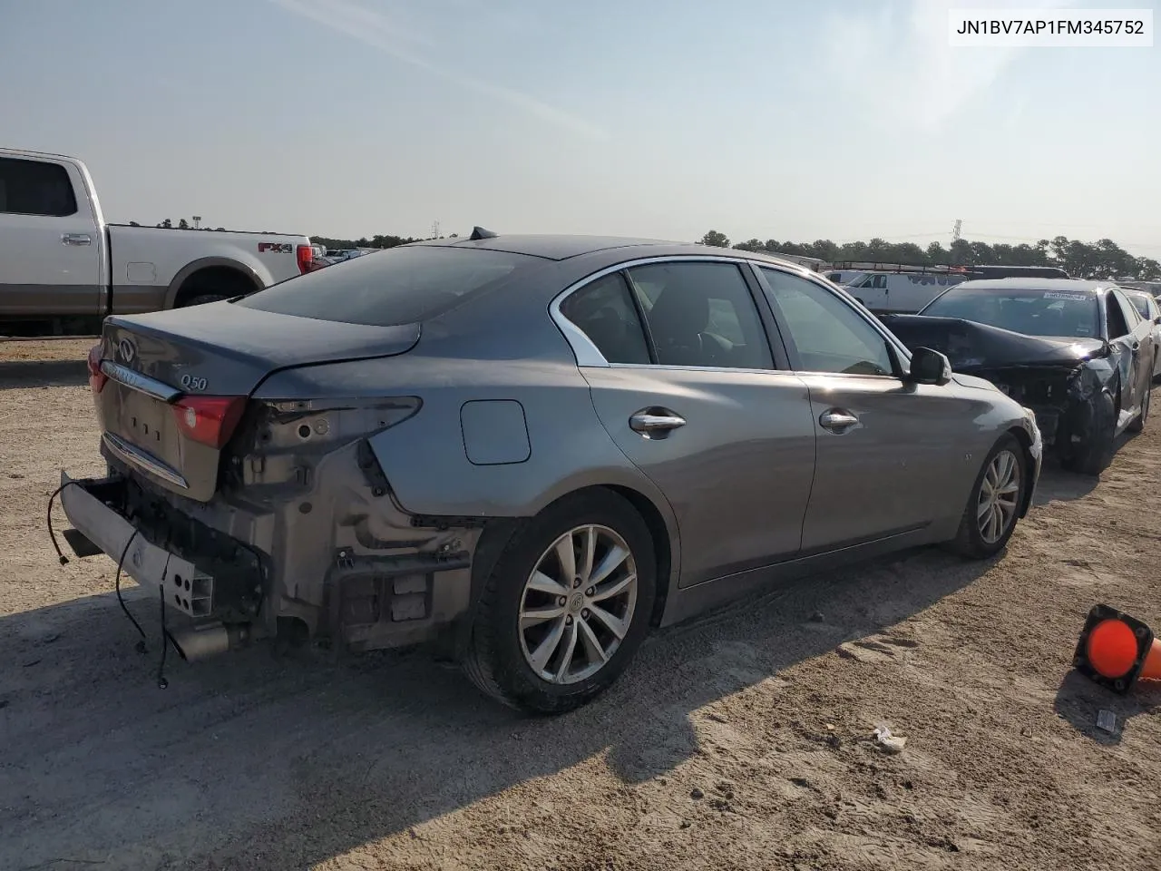 2015 Infiniti Q50 Base VIN: JN1BV7AP1FM345752 Lot: 66432354