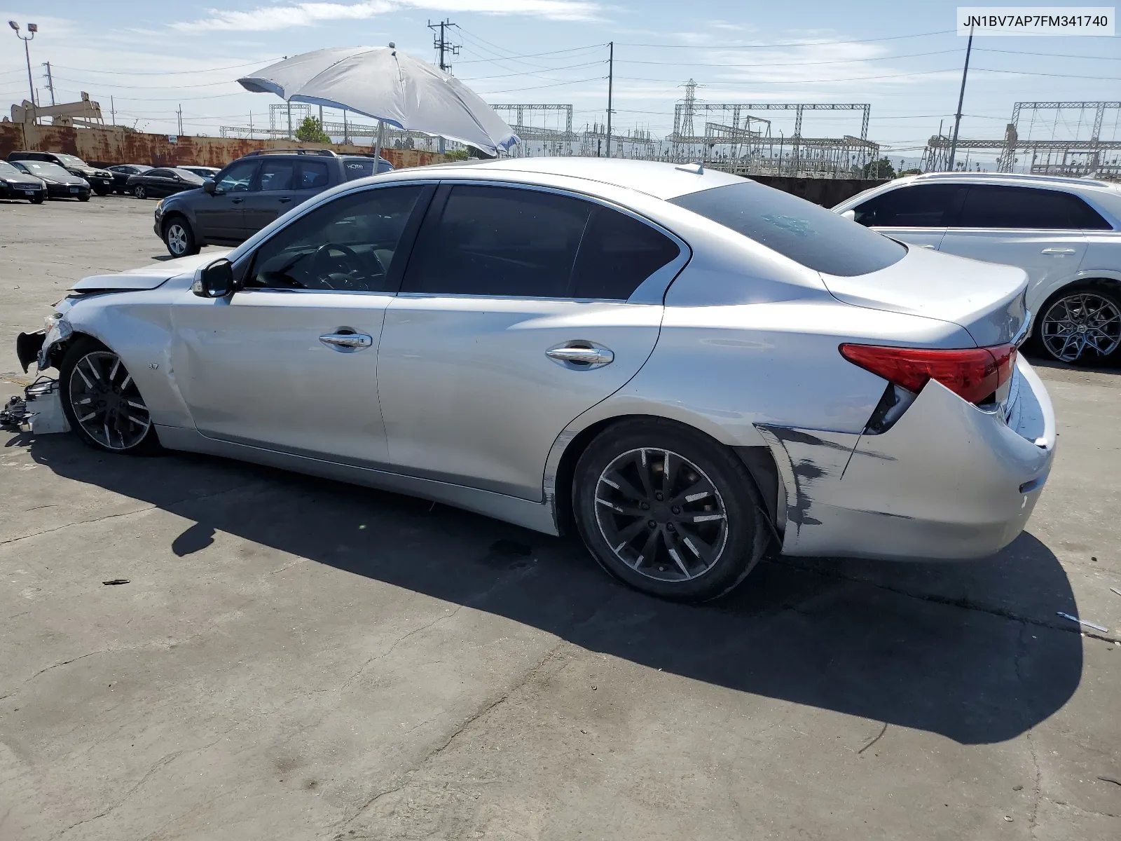 2015 Infiniti Q50 Base VIN: JN1BV7AP7FM341740 Lot: 66513184