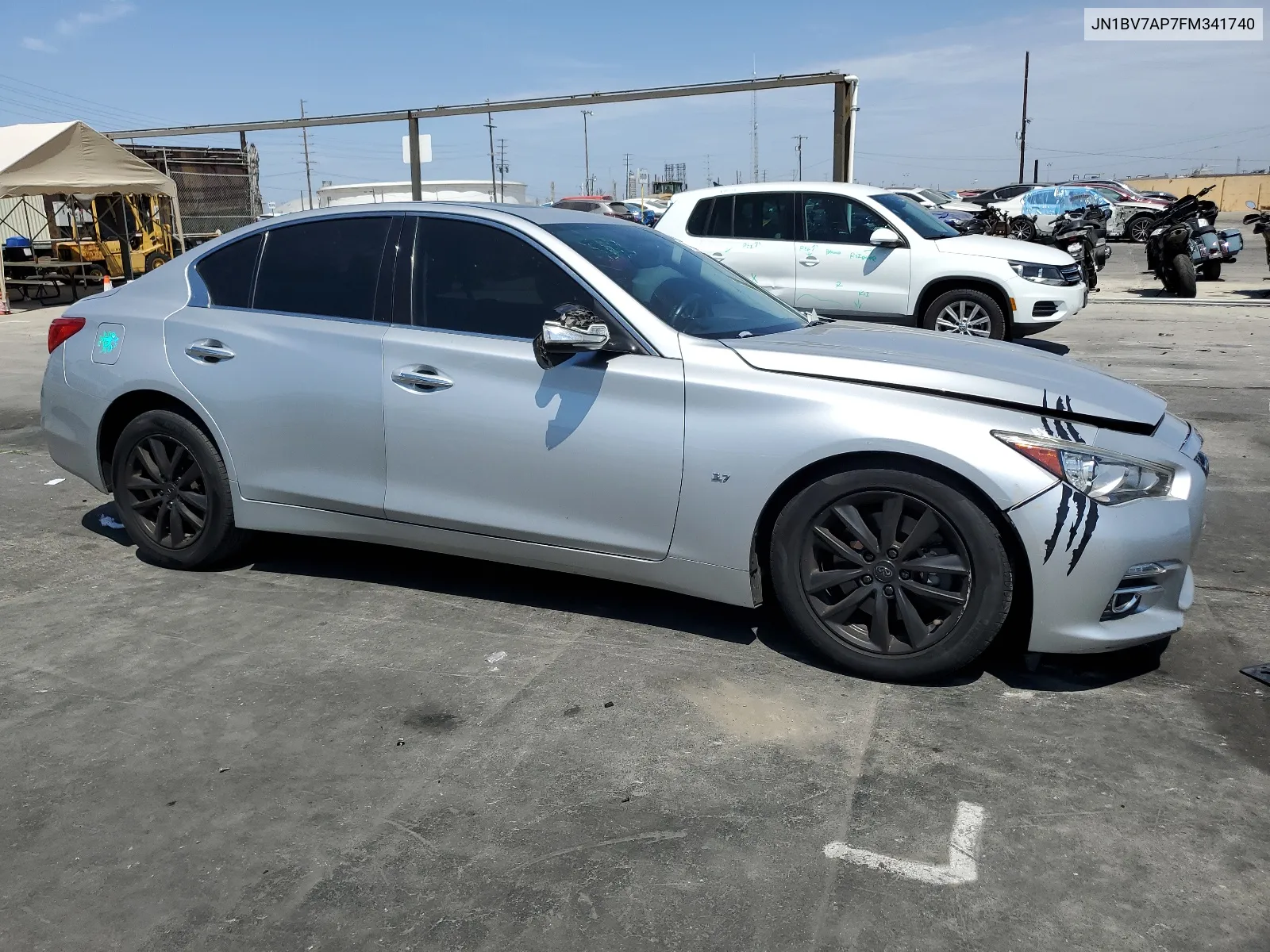 2015 Infiniti Q50 Base VIN: JN1BV7AP7FM341740 Lot: 66513184