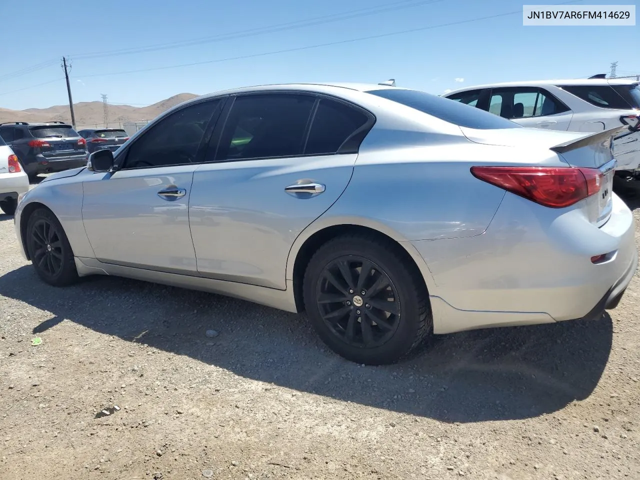 2015 Infiniti Q50 Base VIN: JN1BV7AR6FM414629 Lot: 66596294