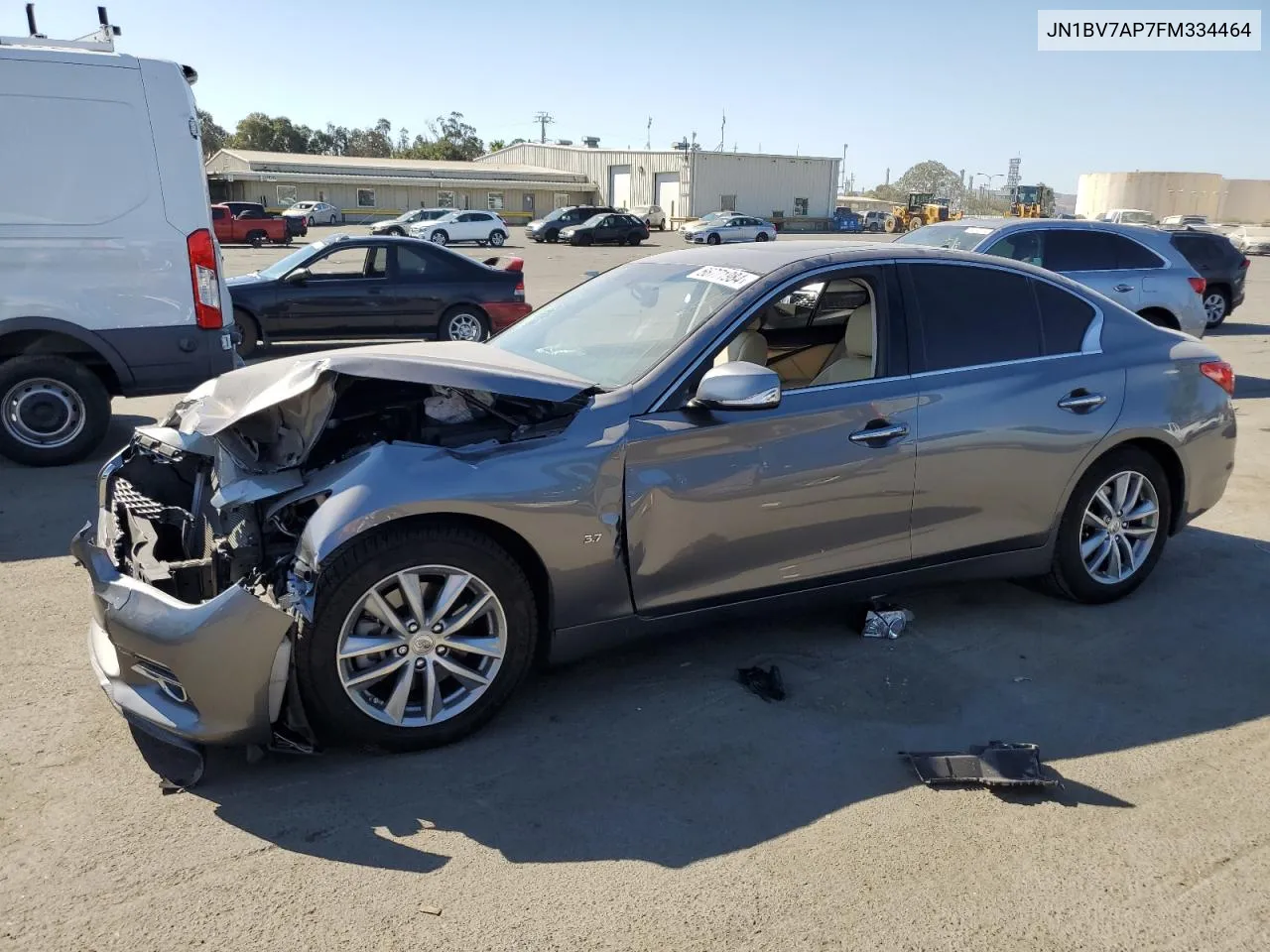 2015 Infiniti Q50 Base VIN: JN1BV7AP7FM334464 Lot: 66771984