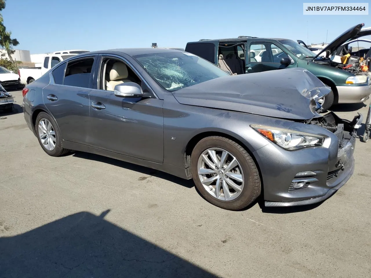 2015 Infiniti Q50 Base VIN: JN1BV7AP7FM334464 Lot: 66771984