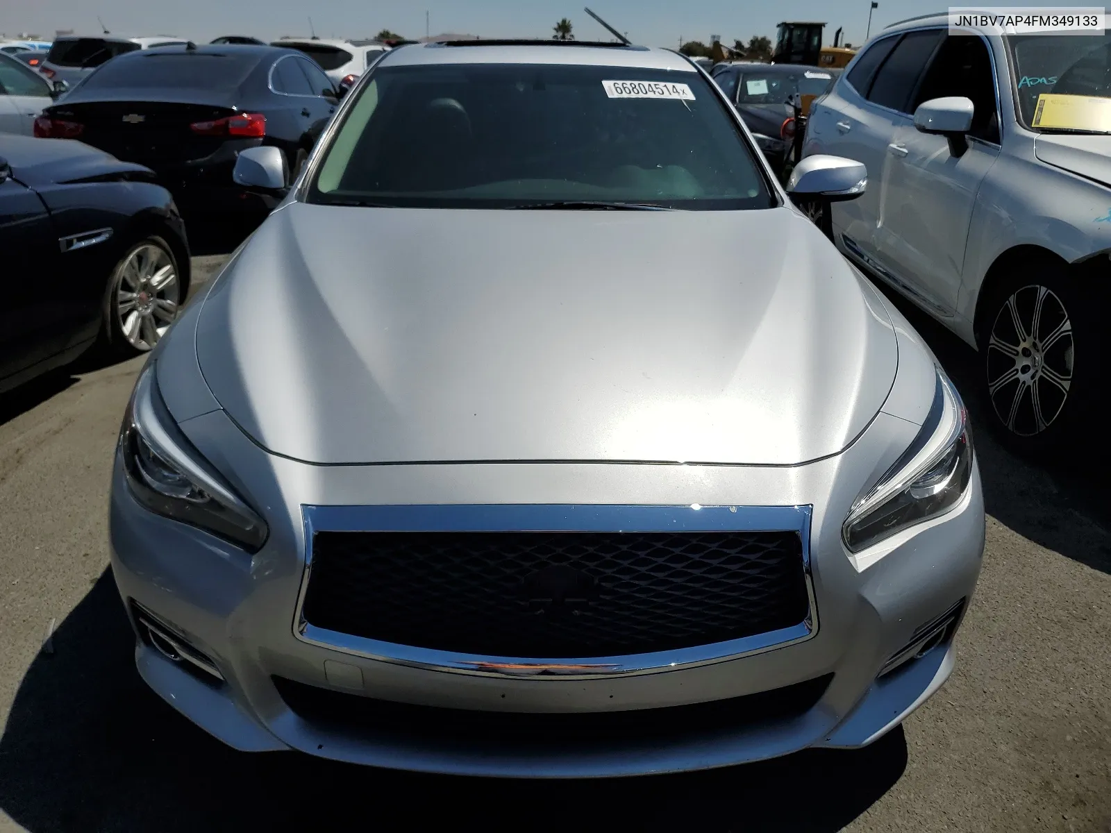 2015 Infiniti Q50 Base VIN: JN1BV7AP4FM349133 Lot: 66804514