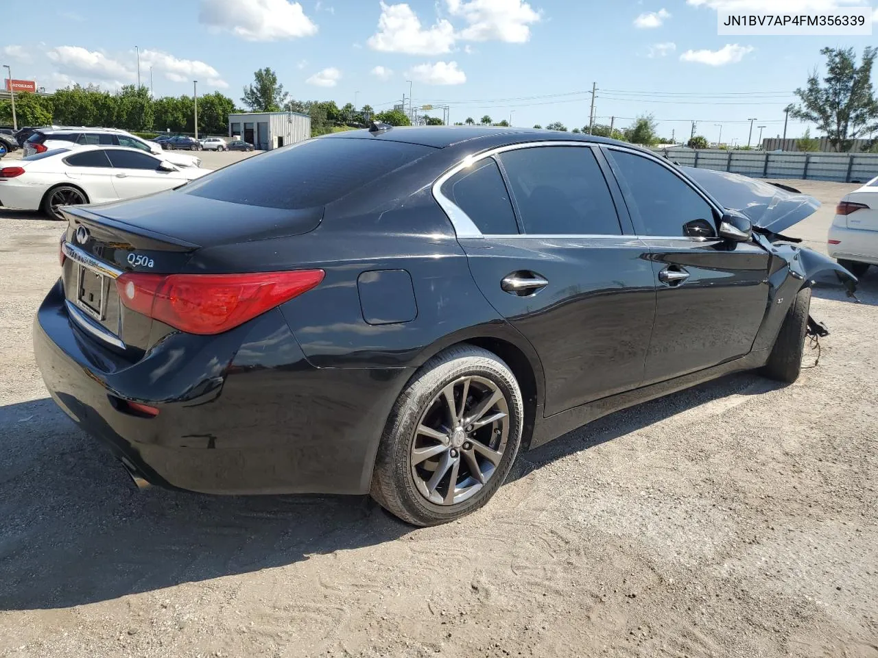 2015 Infiniti Q50 Base VIN: JN1BV7AP4FM356339 Lot: 67051773