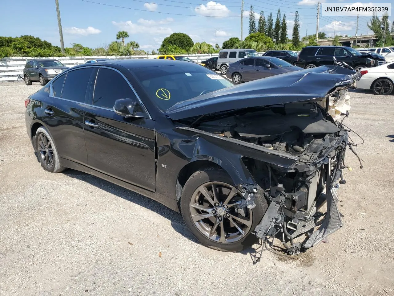 2015 Infiniti Q50 Base VIN: JN1BV7AP4FM356339 Lot: 67051773