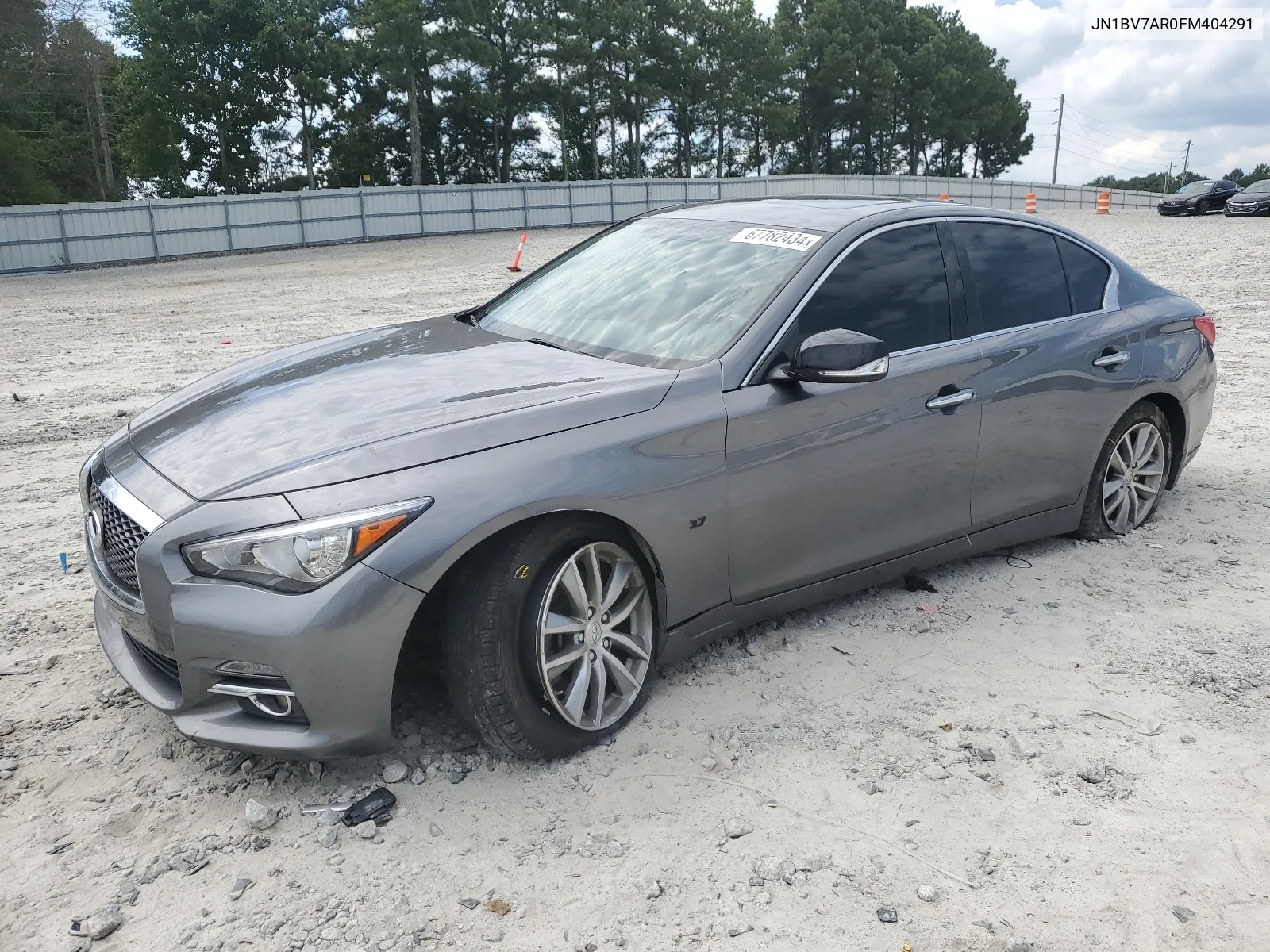 2015 Infiniti Q50 Base VIN: JN1BV7AR0FM404291 Lot: 67782434