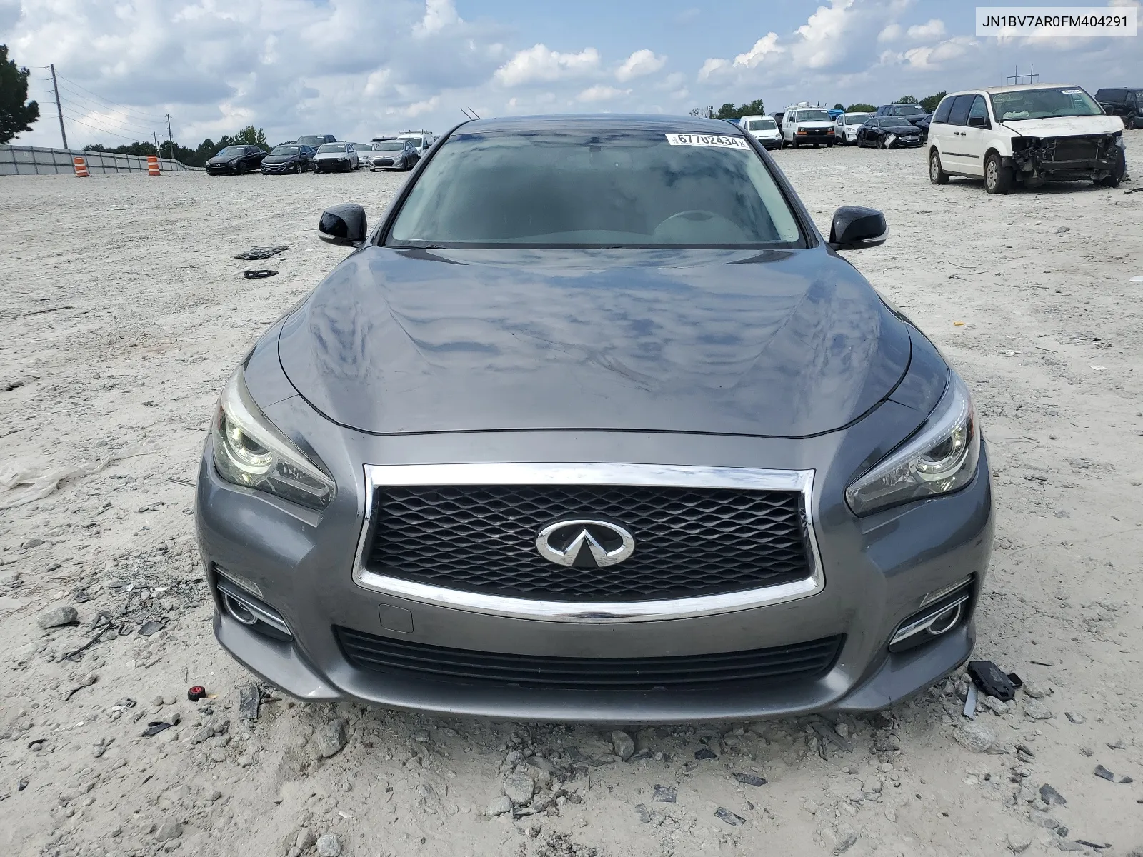 2015 Infiniti Q50 Base VIN: JN1BV7AR0FM404291 Lot: 67782434