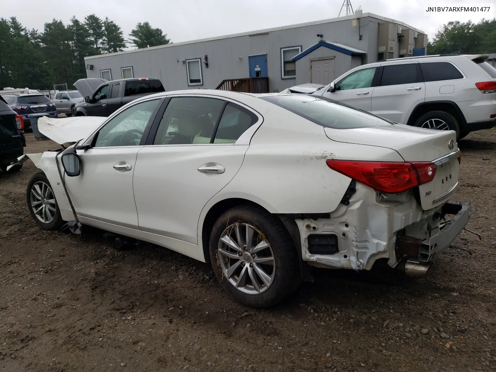 JN1BV7ARXFM401477 2015 Infiniti Q50 Base