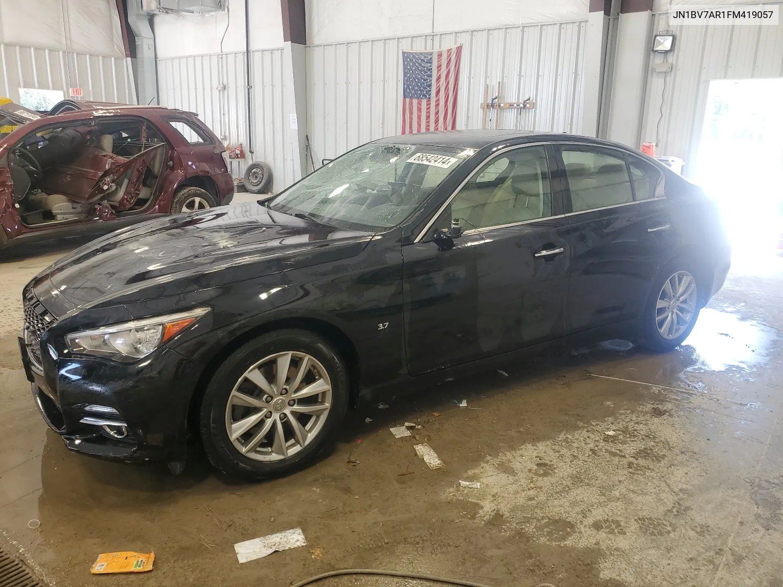 JN1BV7AR1FM419057 2015 Infiniti Q50 Base