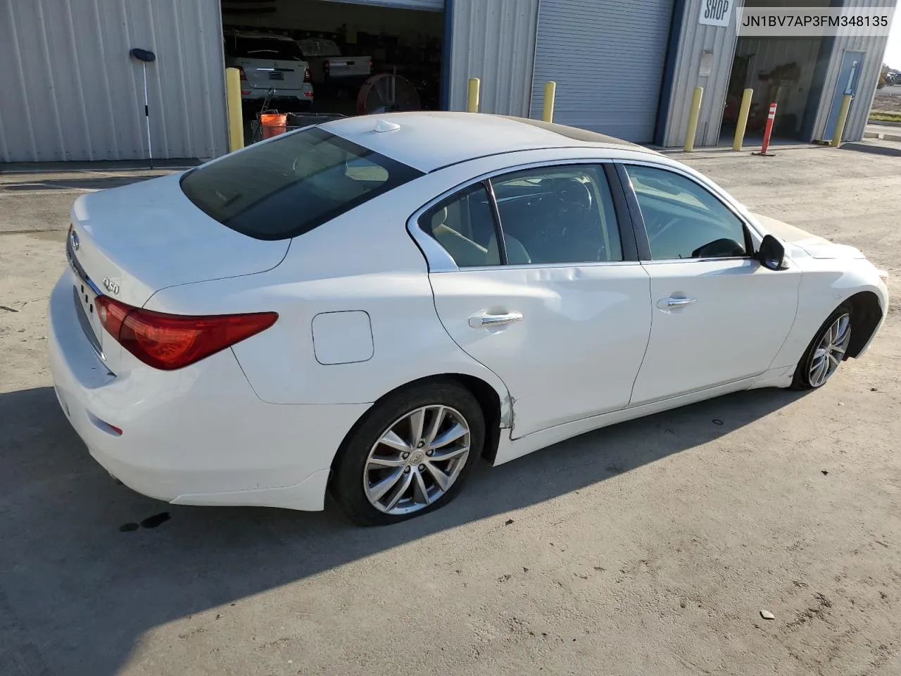 JN1BV7AP3FM348135 2015 Infiniti Q50 Base