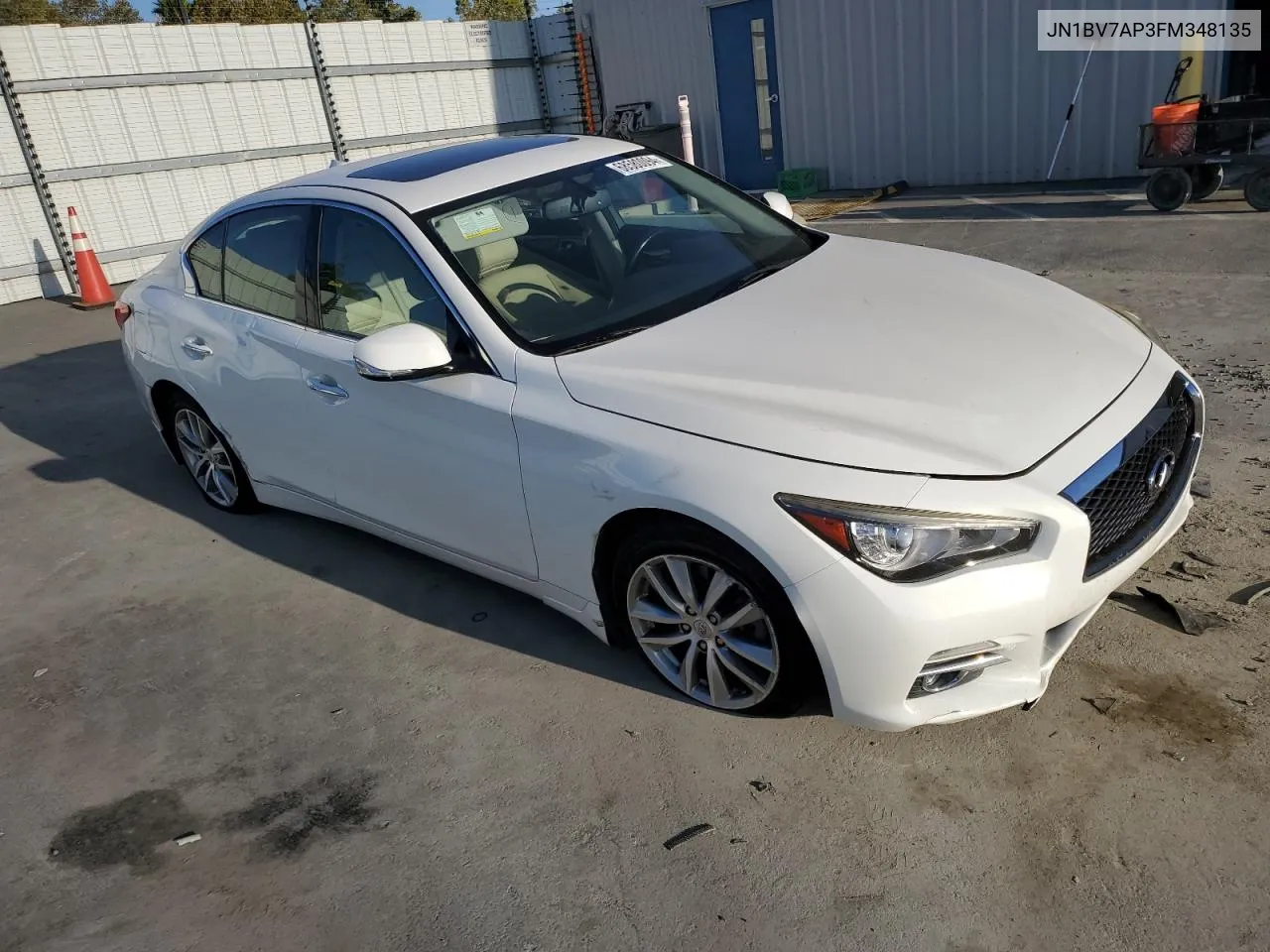 2015 Infiniti Q50 Base VIN: JN1BV7AP3FM348135 Lot: 68580094