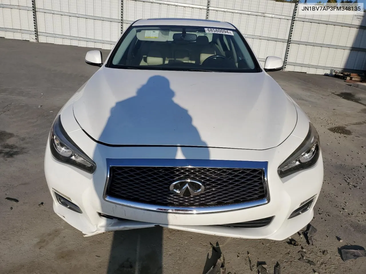 JN1BV7AP3FM348135 2015 Infiniti Q50 Base