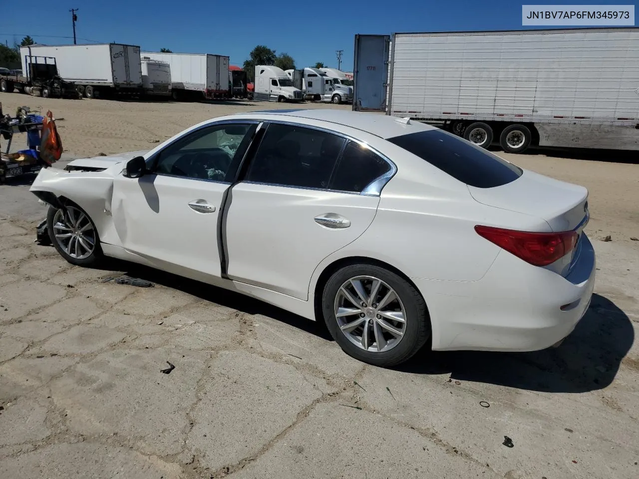 2015 Infiniti Q50 Base VIN: JN1BV7AP6FM345973 Lot: 68732704