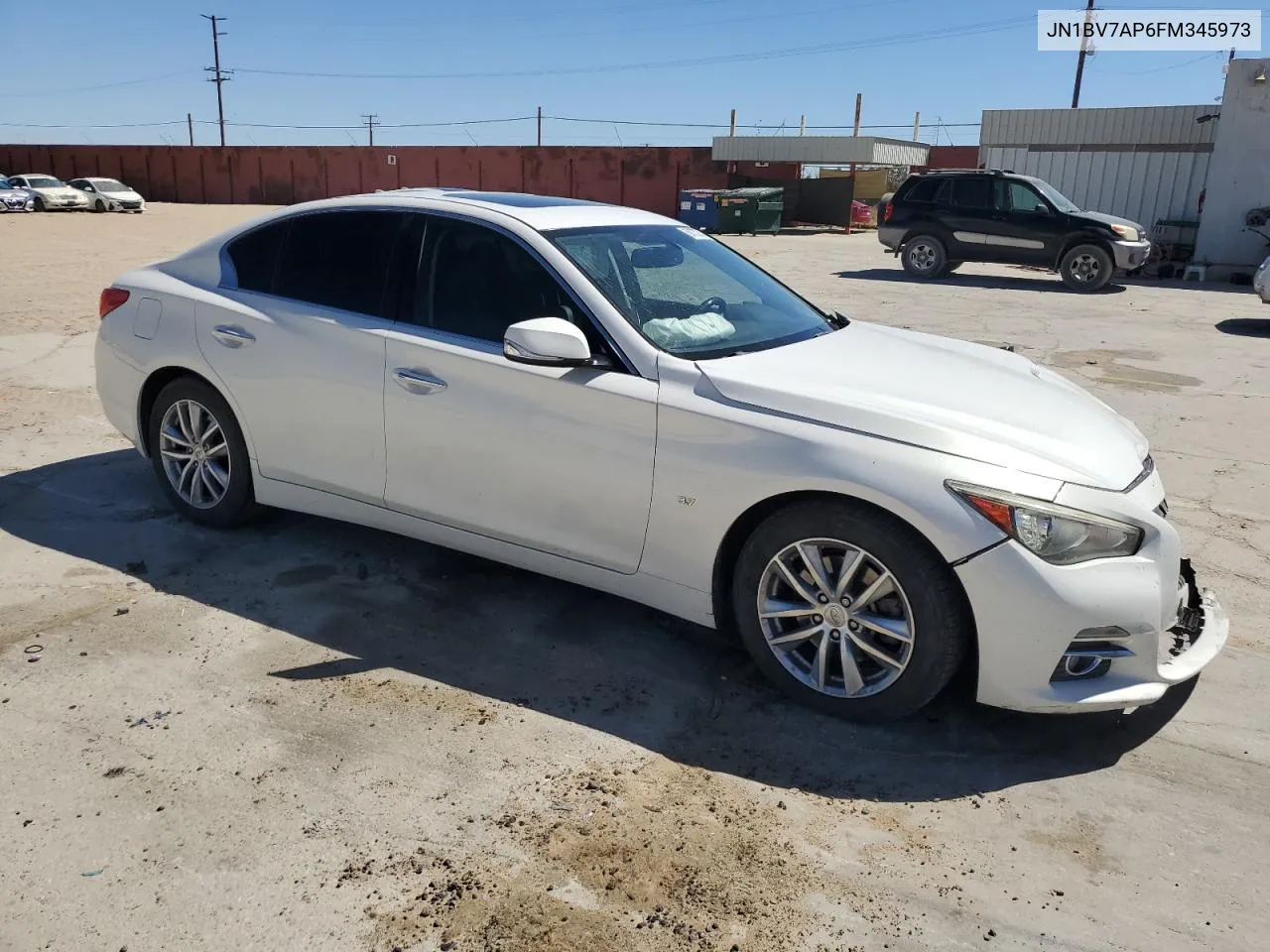 2015 Infiniti Q50 Base VIN: JN1BV7AP6FM345973 Lot: 68732704