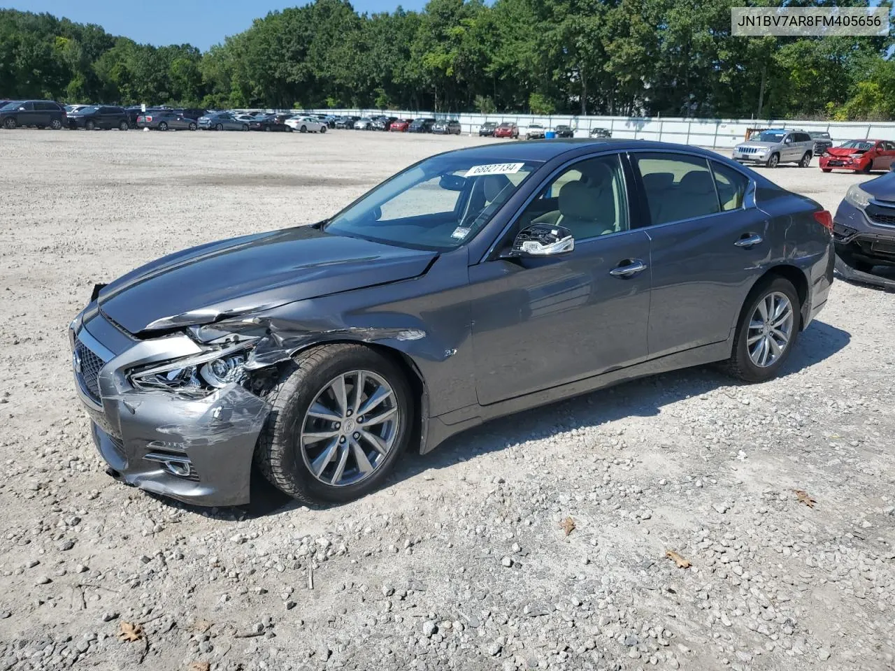 2015 Infiniti Q50 Base VIN: JN1BV7AR8FM405656 Lot: 68827134