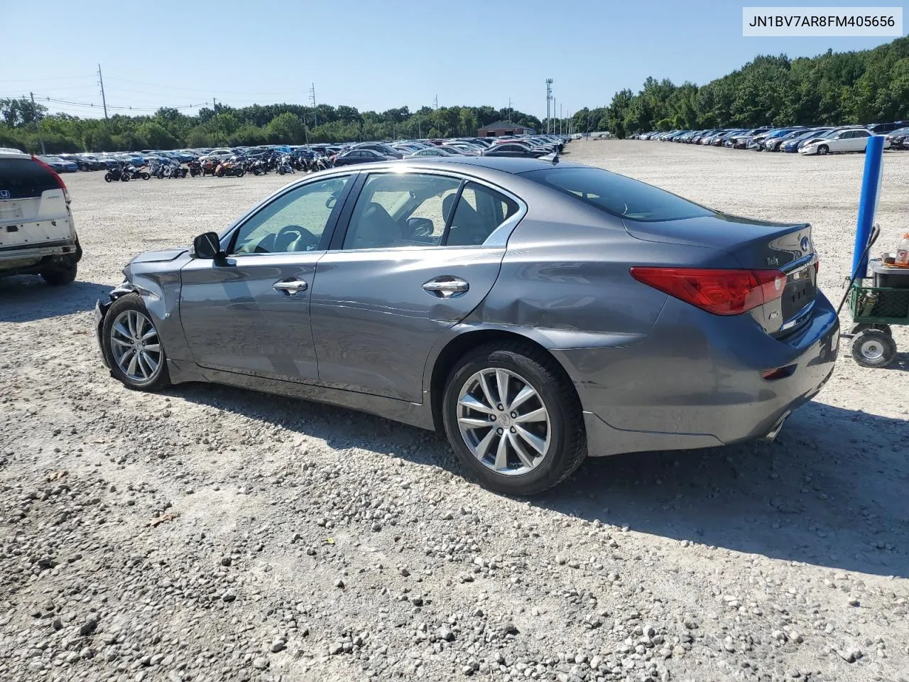 2015 Infiniti Q50 Base VIN: JN1BV7AR8FM405656 Lot: 68827134