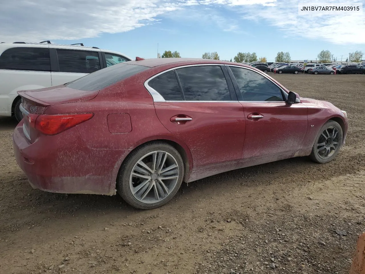 2015 Infiniti Q50 Base VIN: JN1BV7AR7FM403915 Lot: 69177584