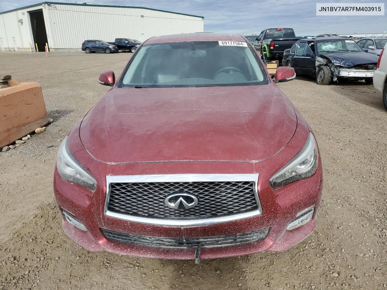 2015 Infiniti Q50 Base VIN: JN1BV7AR7FM403915 Lot: 69177584