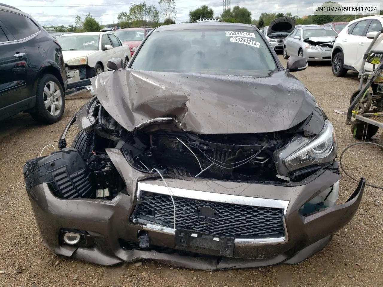 JN1BV7AR9FM417024 2015 Infiniti Q50 Base