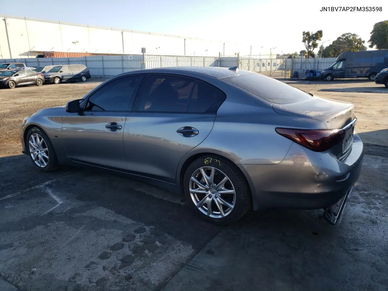 2015 Infiniti Q50 Base VIN: JN1BV7AP2FM353598 Lot: 69386244