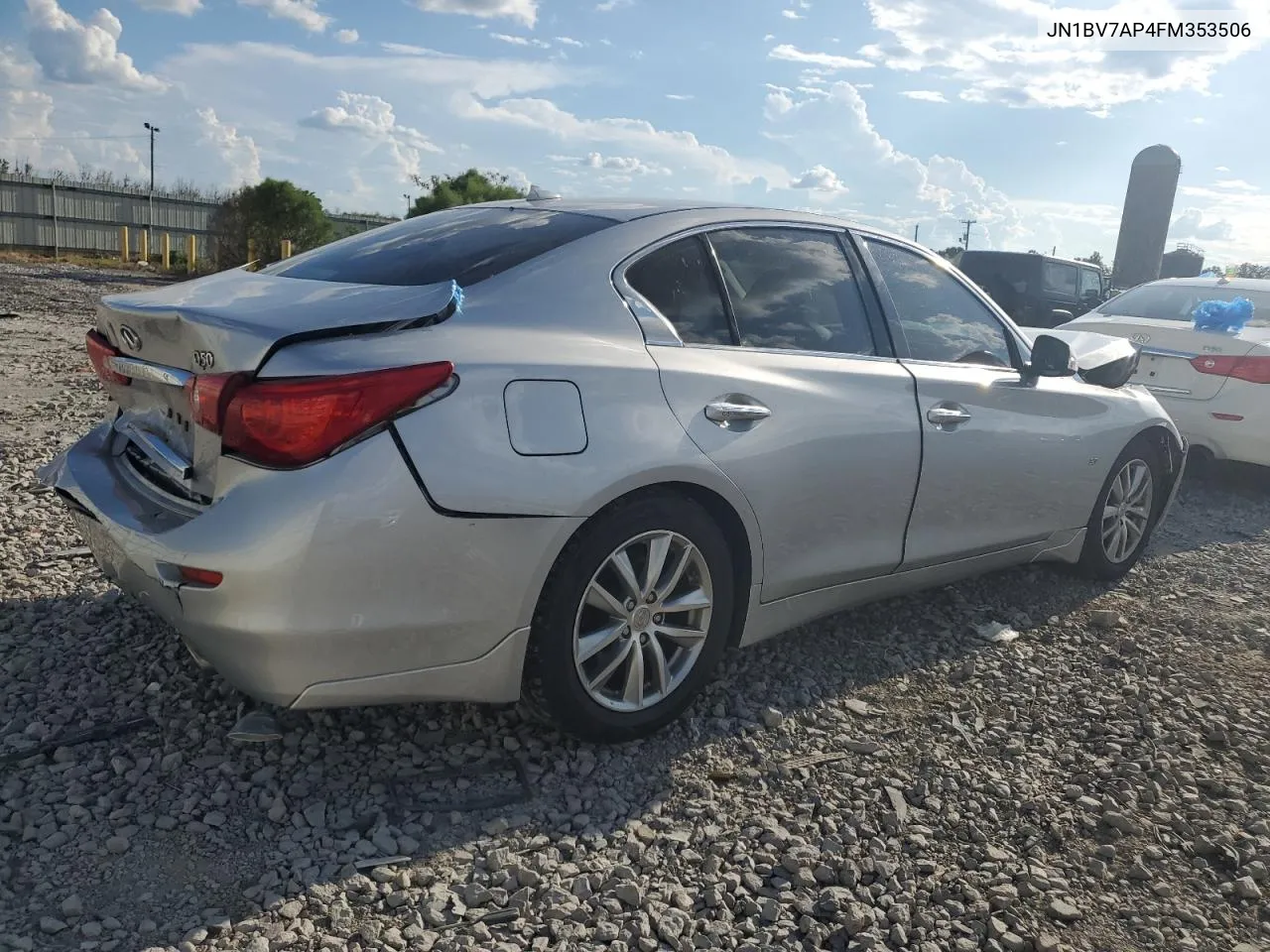 JN1BV7AP4FM353506 2015 Infiniti Q50 Base