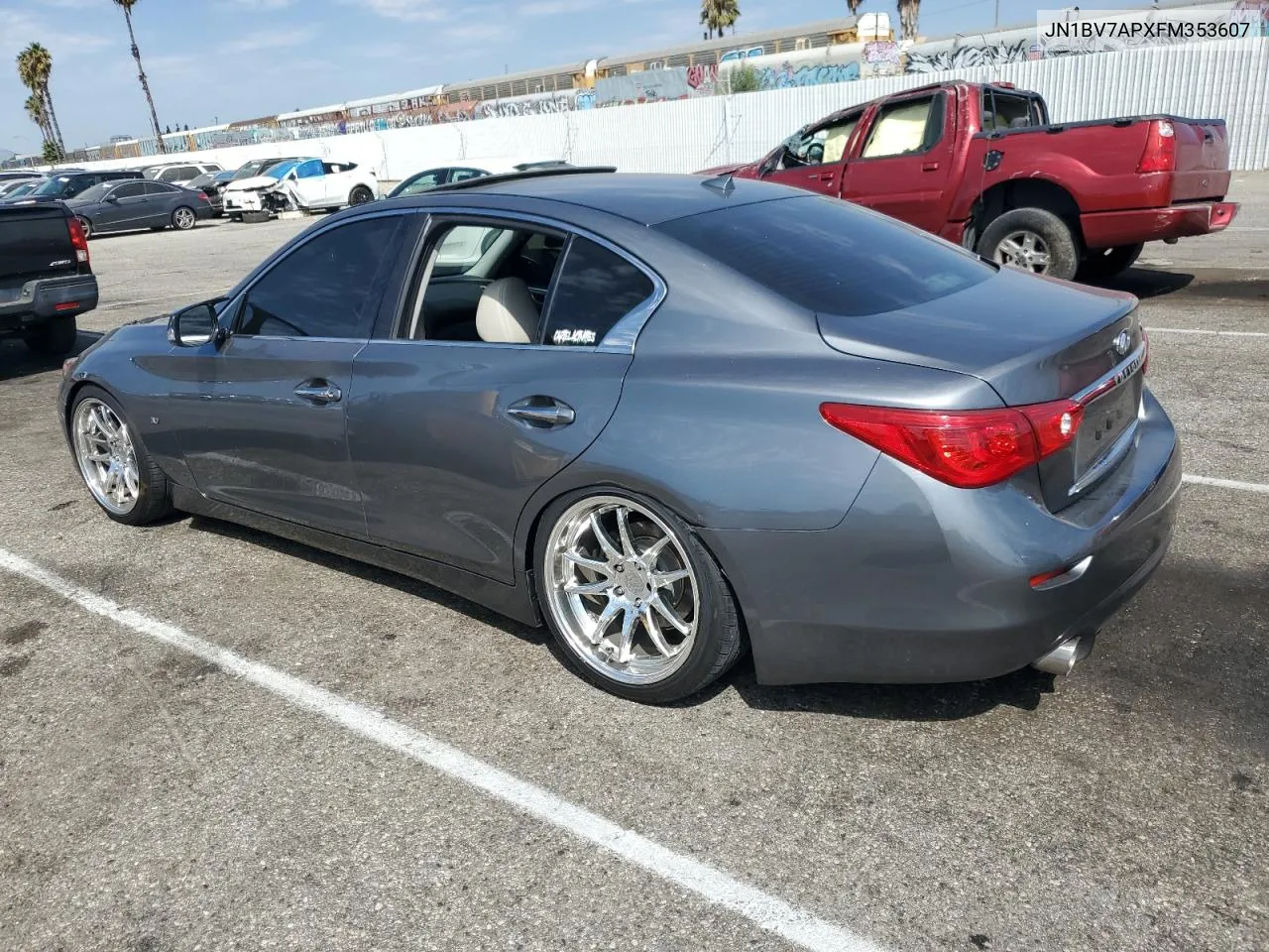 2015 Infiniti Q50 Base VIN: JN1BV7APXFM353607 Lot: 69620054