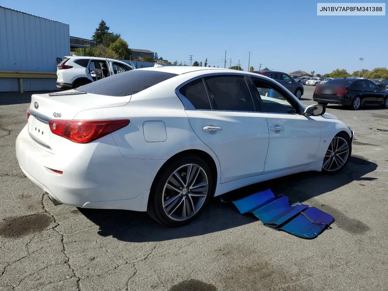 2015 Infiniti Q50 Base VIN: JN1BV7AP8FM341388 Lot: 69796224