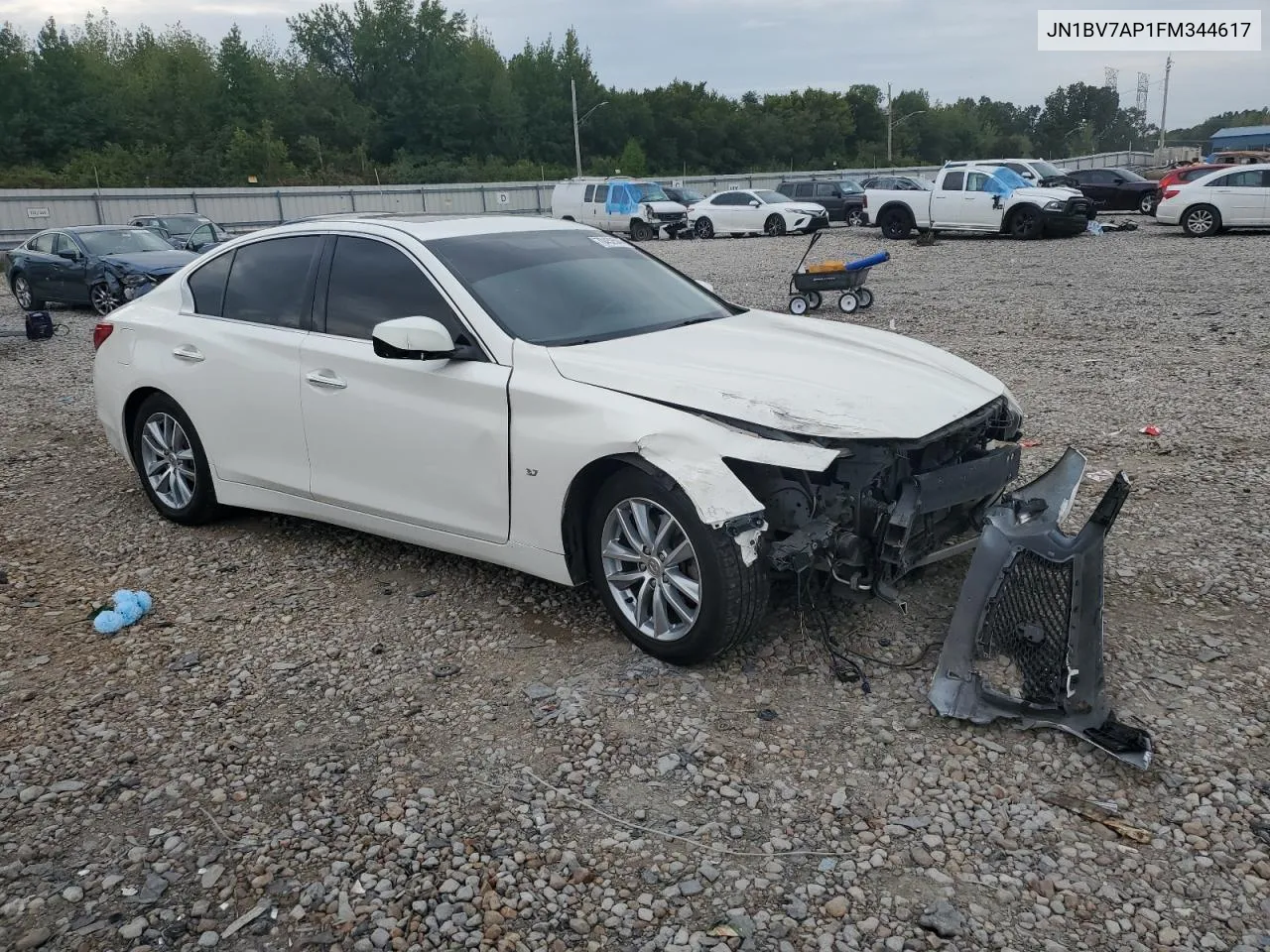 2015 Infiniti Q50 Base VIN: JN1BV7AP1FM344617 Lot: 70452544