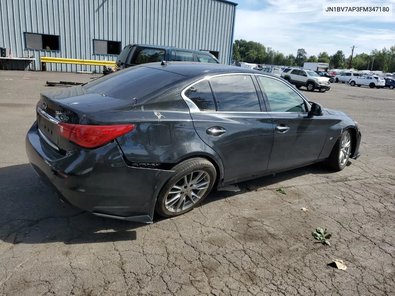 JN1BV7AP3FM347180 2015 Infiniti Q50 Base