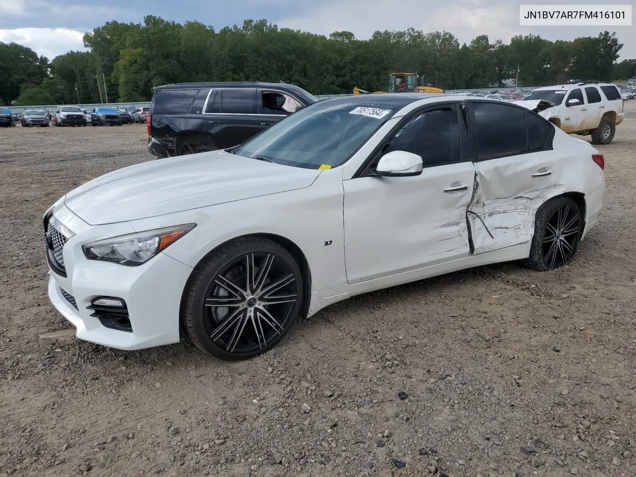 2015 Infiniti Q50 Base VIN: JN1BV7AR7FM416101 Lot: 70517564