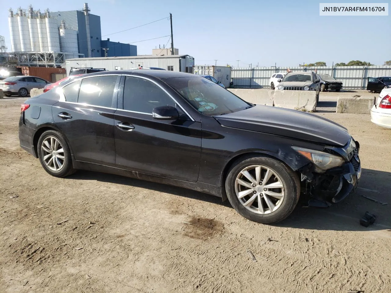 2015 Infiniti Q50 Base VIN: JN1BV7AR4FM416704 Lot: 70872184