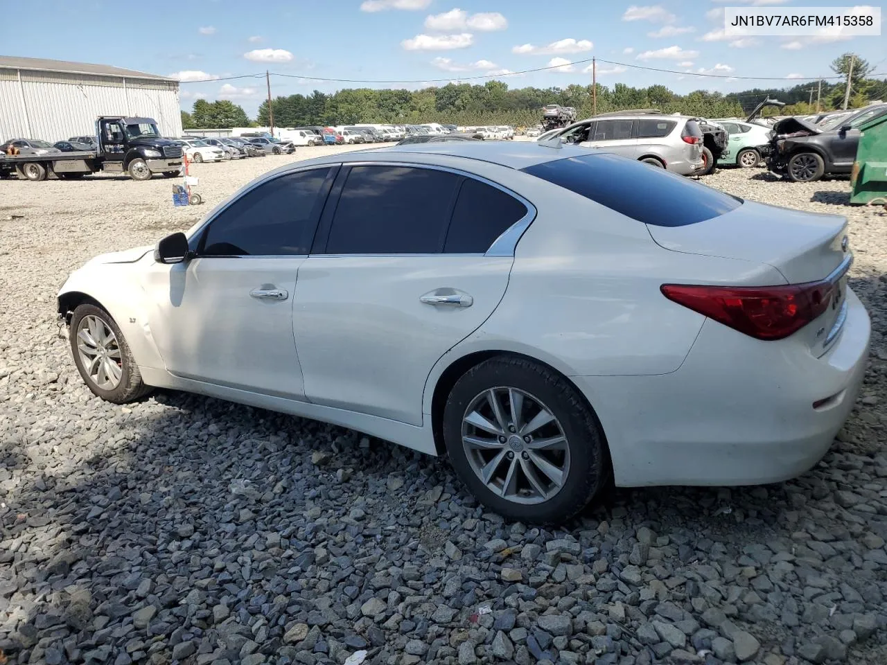 2015 Infiniti Q50 Base VIN: JN1BV7AR6FM415358 Lot: 70924964