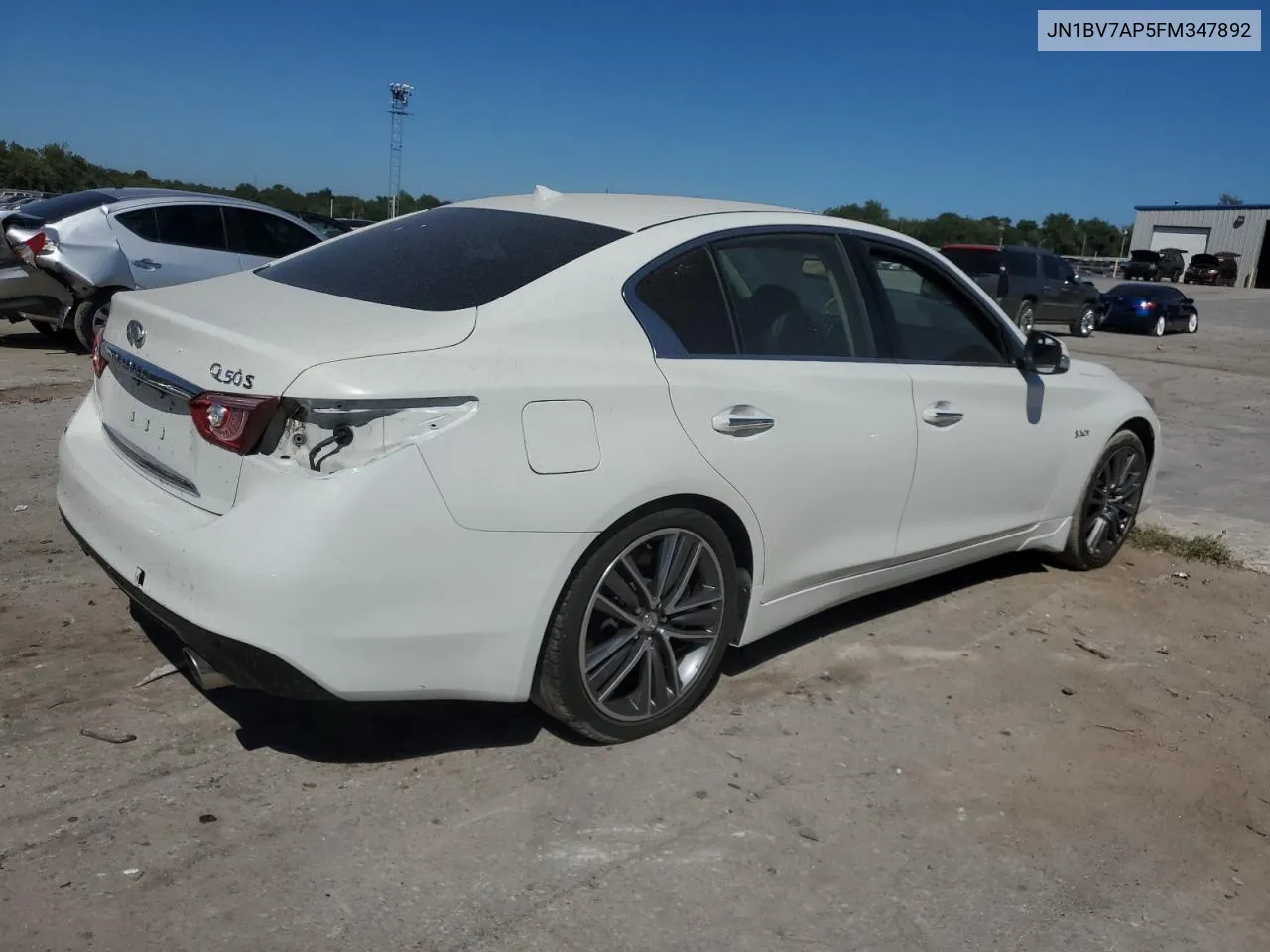 2015 Infiniti Q50 Base VIN: JN1BV7AP5FM347892 Lot: 71058364