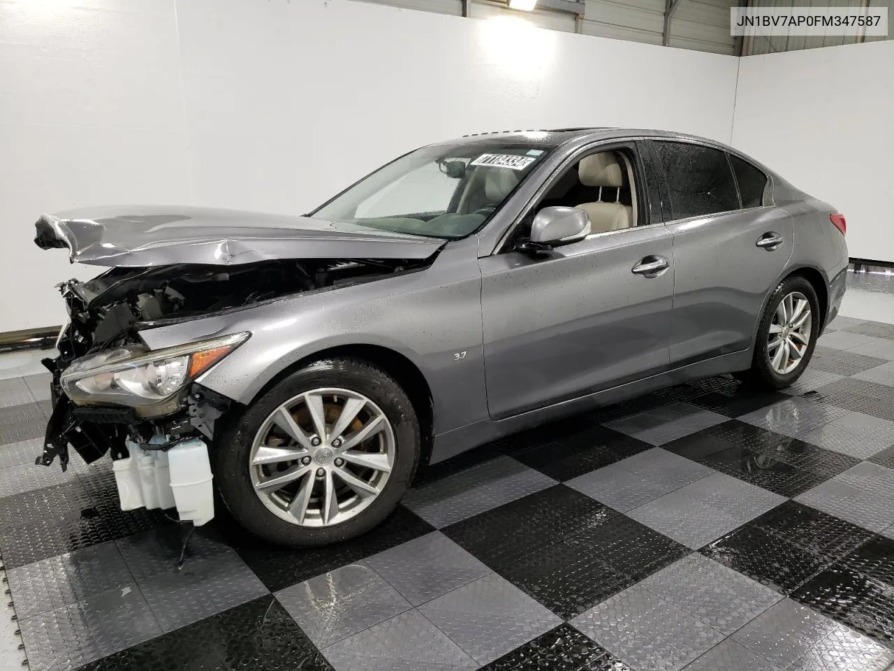 2015 Infiniti Q50 Base VIN: JN1BV7AP0FM347587 Lot: 71184334