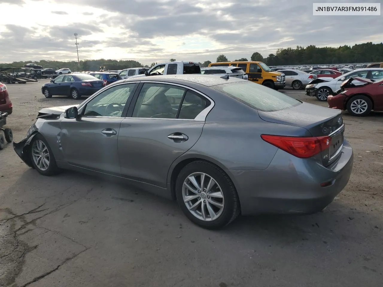 2015 Infiniti Q50 Base VIN: JN1BV7AR3FM391486 Lot: 71240854