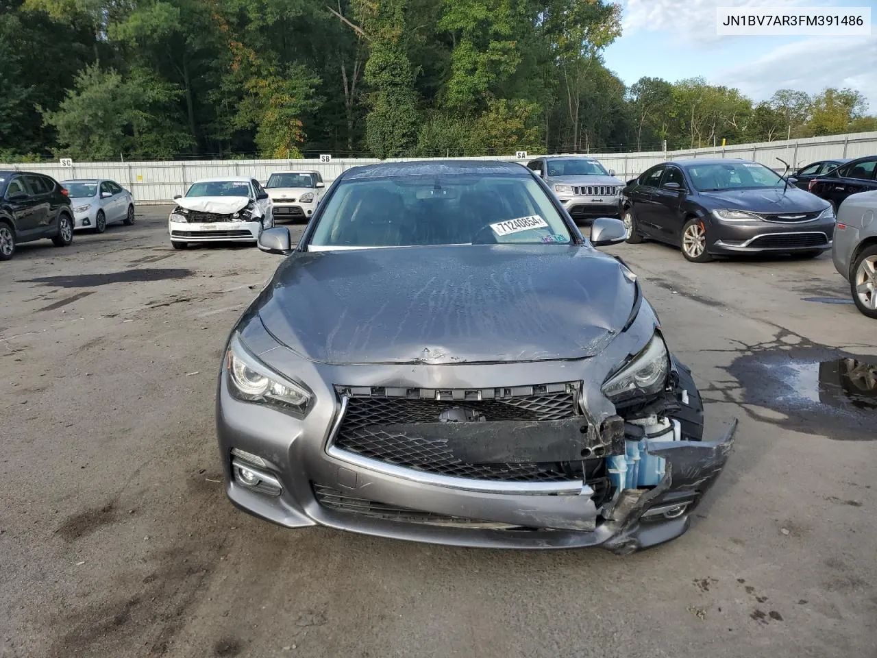 JN1BV7AR3FM391486 2015 Infiniti Q50 Base