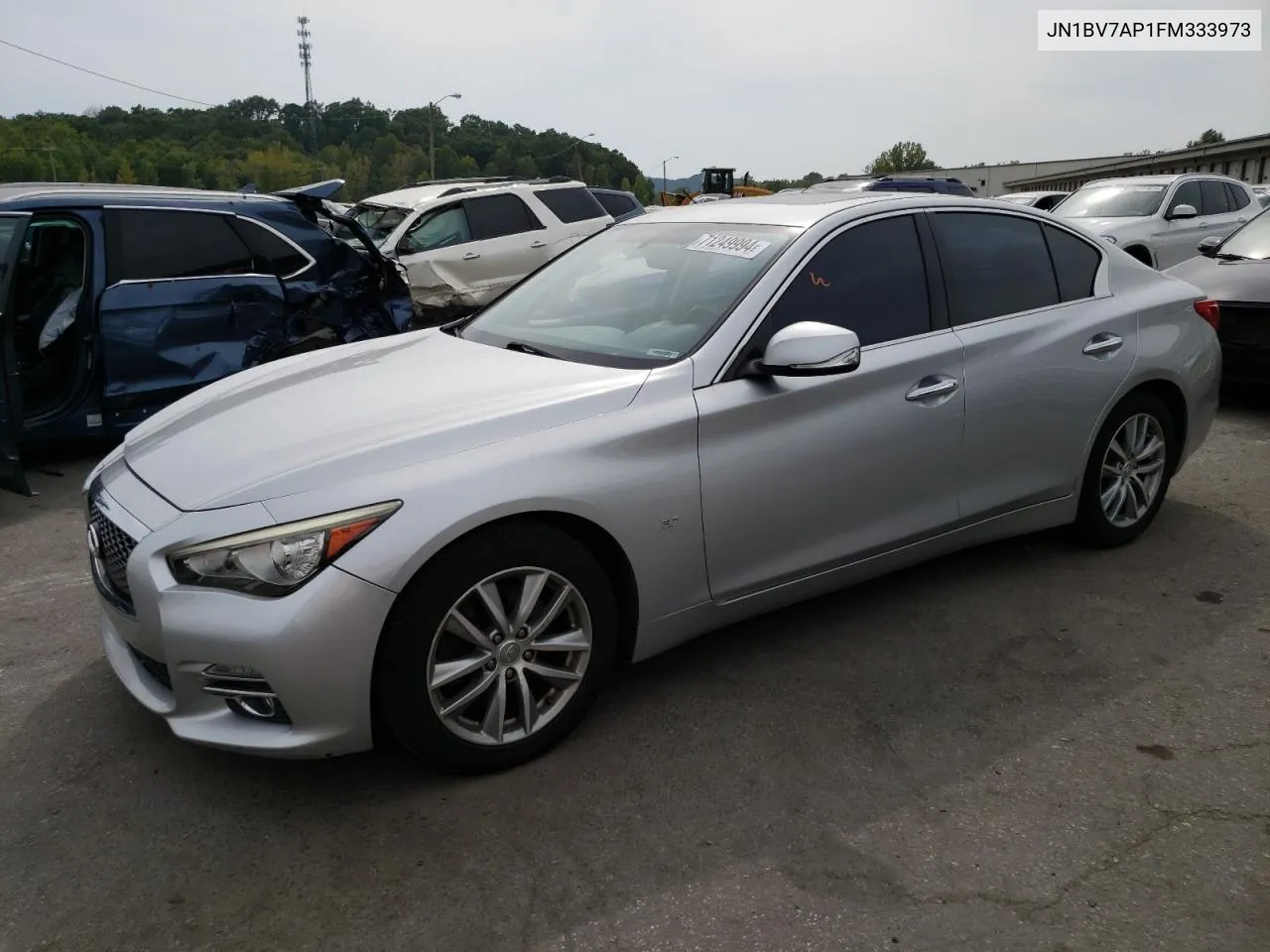 2015 Infiniti Q50 Base VIN: JN1BV7AP1FM333973 Lot: 71249994