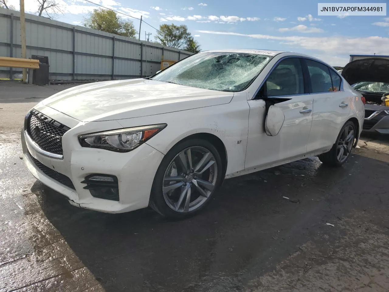 JN1BV7AP0FM344981 2015 Infiniti Q50 Base