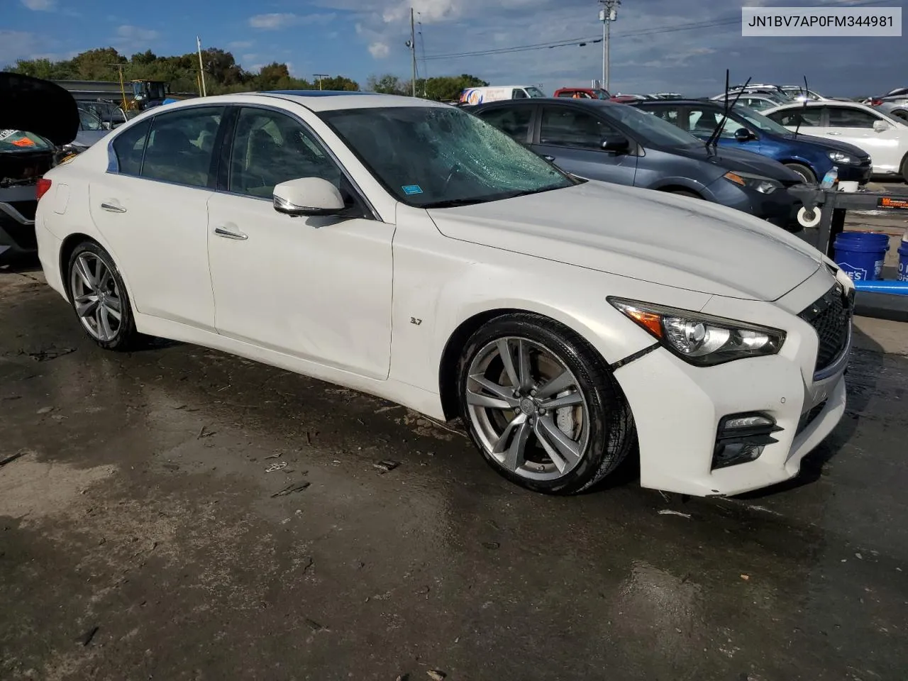 JN1BV7AP0FM344981 2015 Infiniti Q50 Base