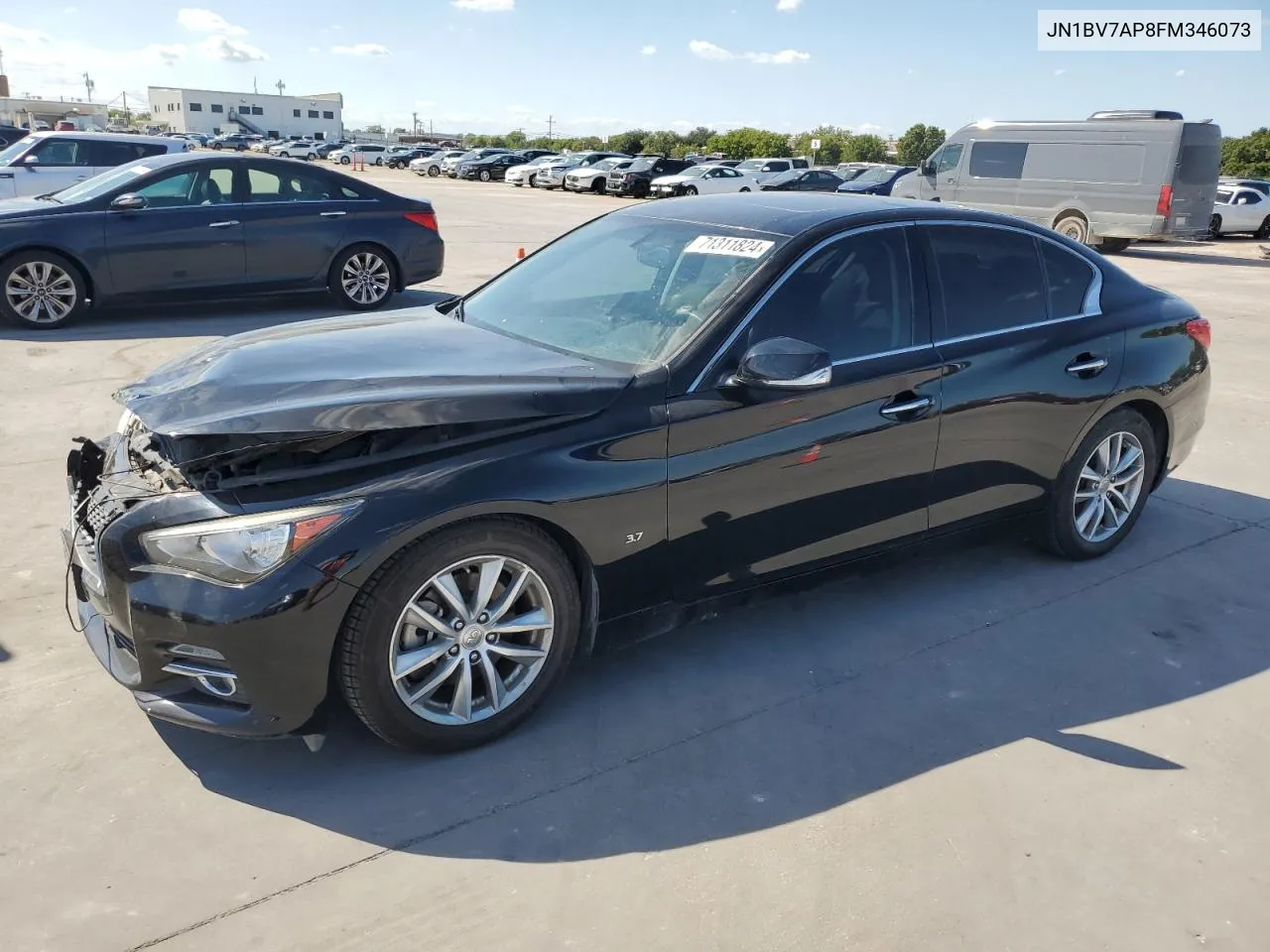 JN1BV7AP8FM346073 2015 Infiniti Q50 Base