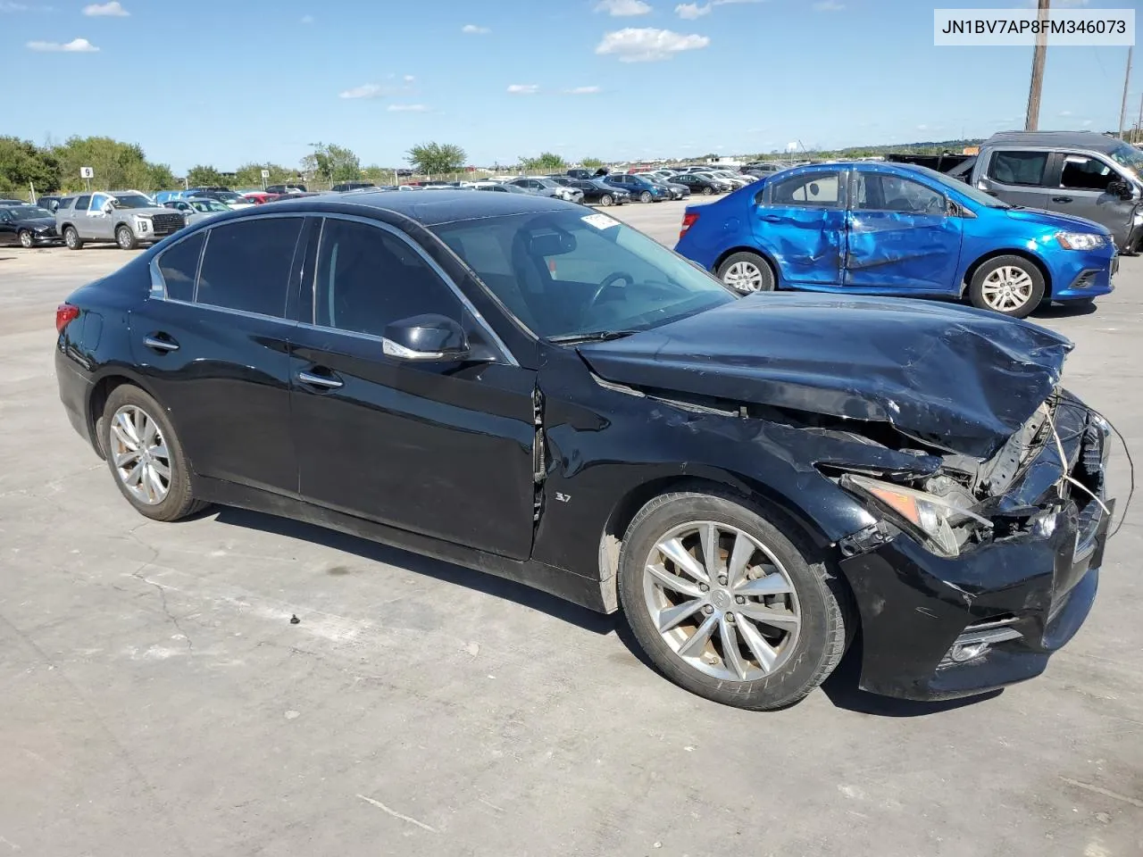 2015 Infiniti Q50 Base VIN: JN1BV7AP8FM346073 Lot: 71311824