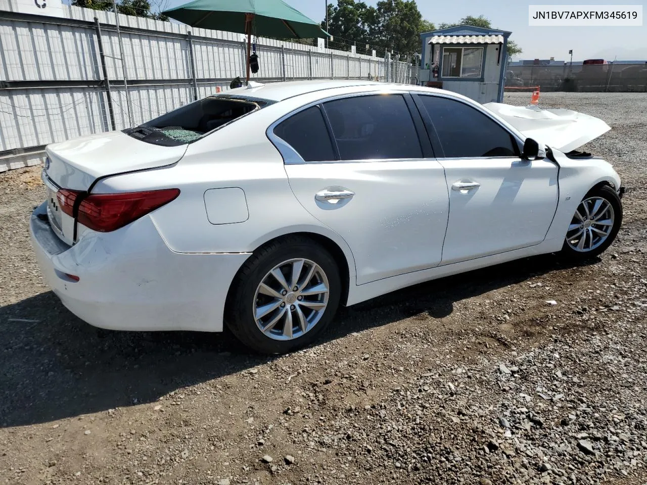 2015 Infiniti Q50 Base VIN: JN1BV7APXFM345619 Lot: 71393624