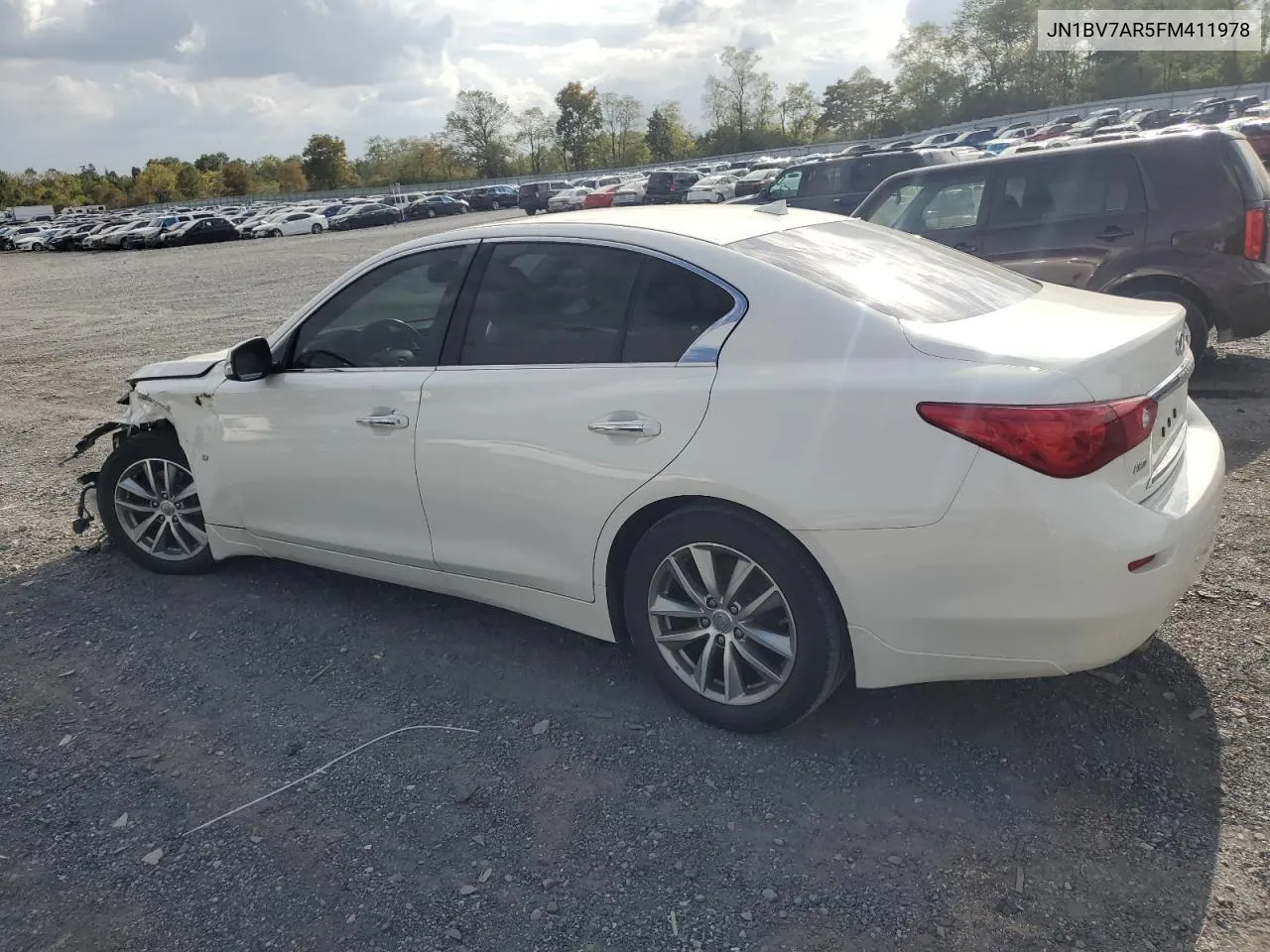 JN1BV7AR5FM411978 2015 Infiniti Q50 Base