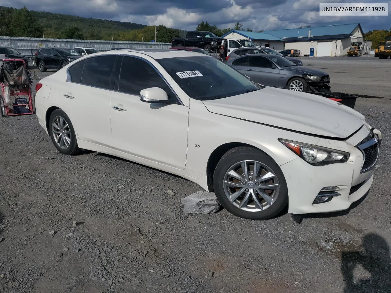 2015 Infiniti Q50 Base VIN: JN1BV7AR5FM411978 Lot: 71713404