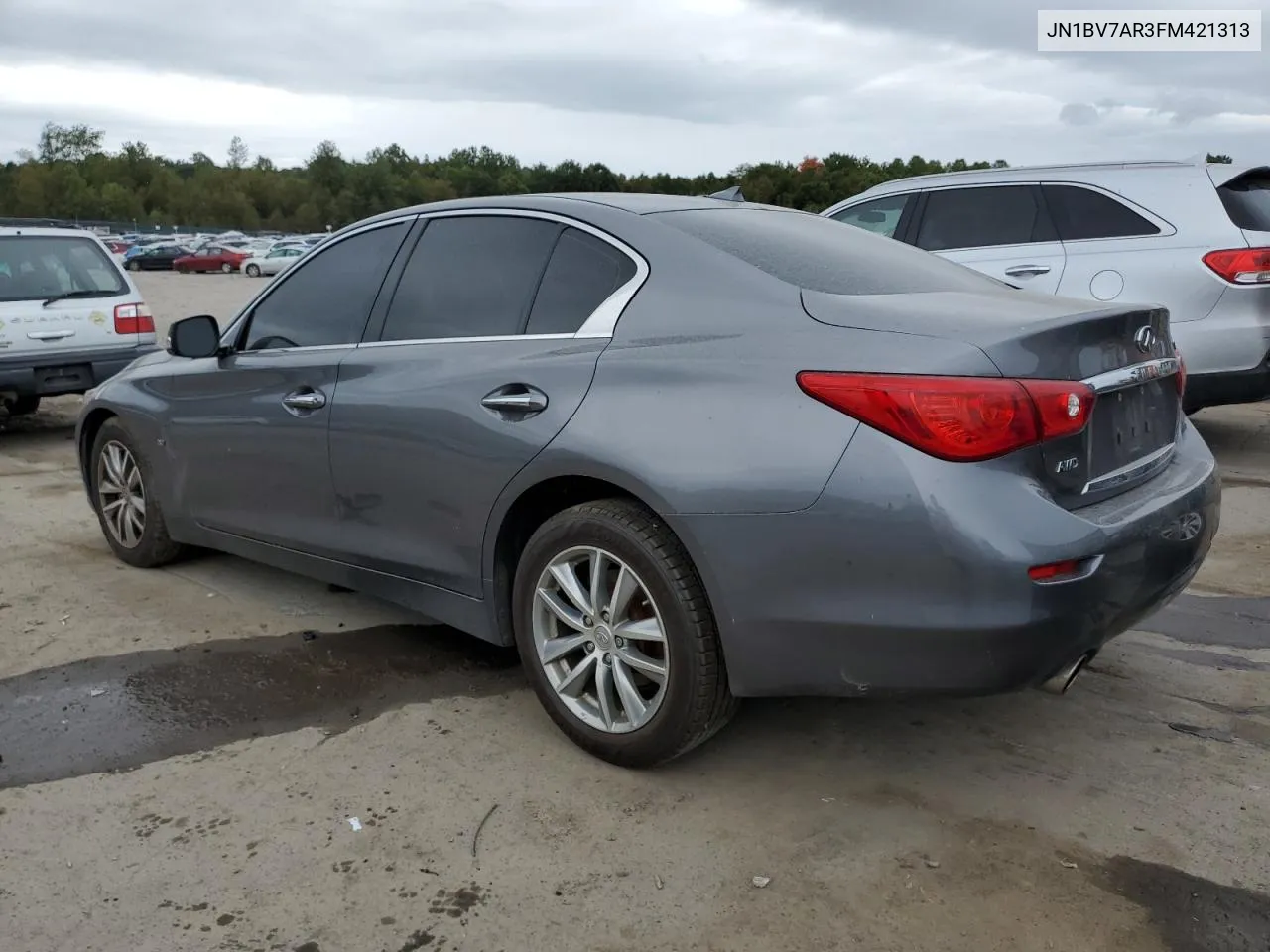 2015 Infiniti Q50 Base VIN: JN1BV7AR3FM421313 Lot: 71776774