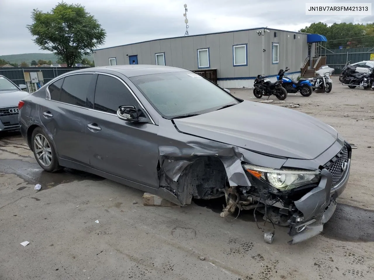 JN1BV7AR3FM421313 2015 Infiniti Q50 Base